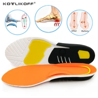 kotlikoff sport insole silicone orthopedic foot care for feet shoes sole heel pain plantar fasciitis shock absorption pads