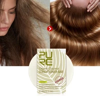 purc organic%c2%a0coconut conditioner bar vegan handmade straightening repair damage frizzy hair conditioner hair care