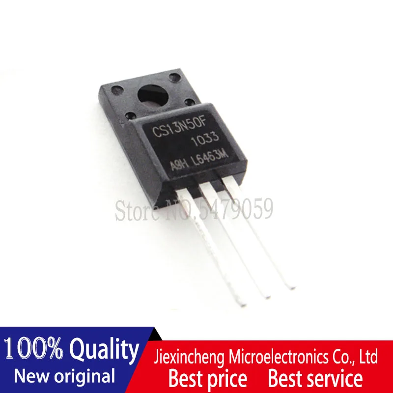 10 шт. CS13N50F CS13N50FA9H 13N50 TO-220F 13A 500V MOSFET Новый