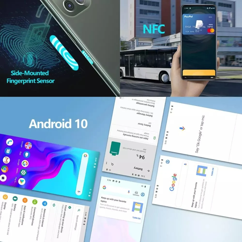 Cubot C30 смартфон с 5 5-дюймовым дисплеем ОЗУ 8 Гб ПЗУ 128/256 ГБ Android 10 | Мобильные