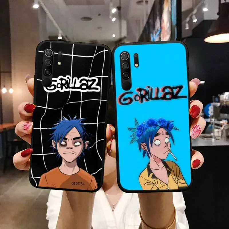 

Gorillaz Boat Illust Music Amazing Phone Case For Xiaomi Mi Redmi Note 7 8 9 pro 8T 9T 9S 9A 10 Lite pro