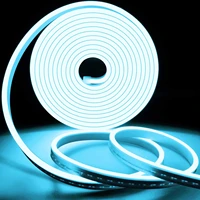 25meters 120 leds per meter neon led flexible strip dc24v warm white color silicone led neon flex light waterproof ip67