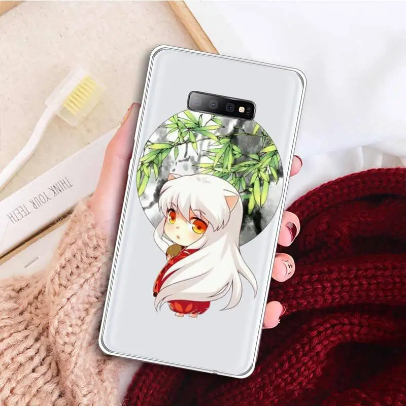

Cat aesthetics funny cute animal Phone Case Transparent For Samsung Galaxy A 71 21s S note 8 9 10 plus 20 ultra