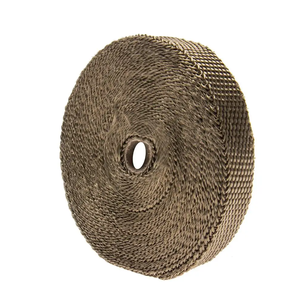 Титановая Выхлопная оболочка коллектора трубка теплоизоляционная лента рулон