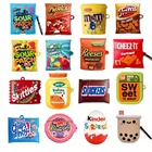 Силиконовый чехол для наушников Airpods с 3d-изображением картофельных чипсов, чехол для Airpods 1, 2, мягкий мультяшный чехол с беспроводной зарядкой, брелок