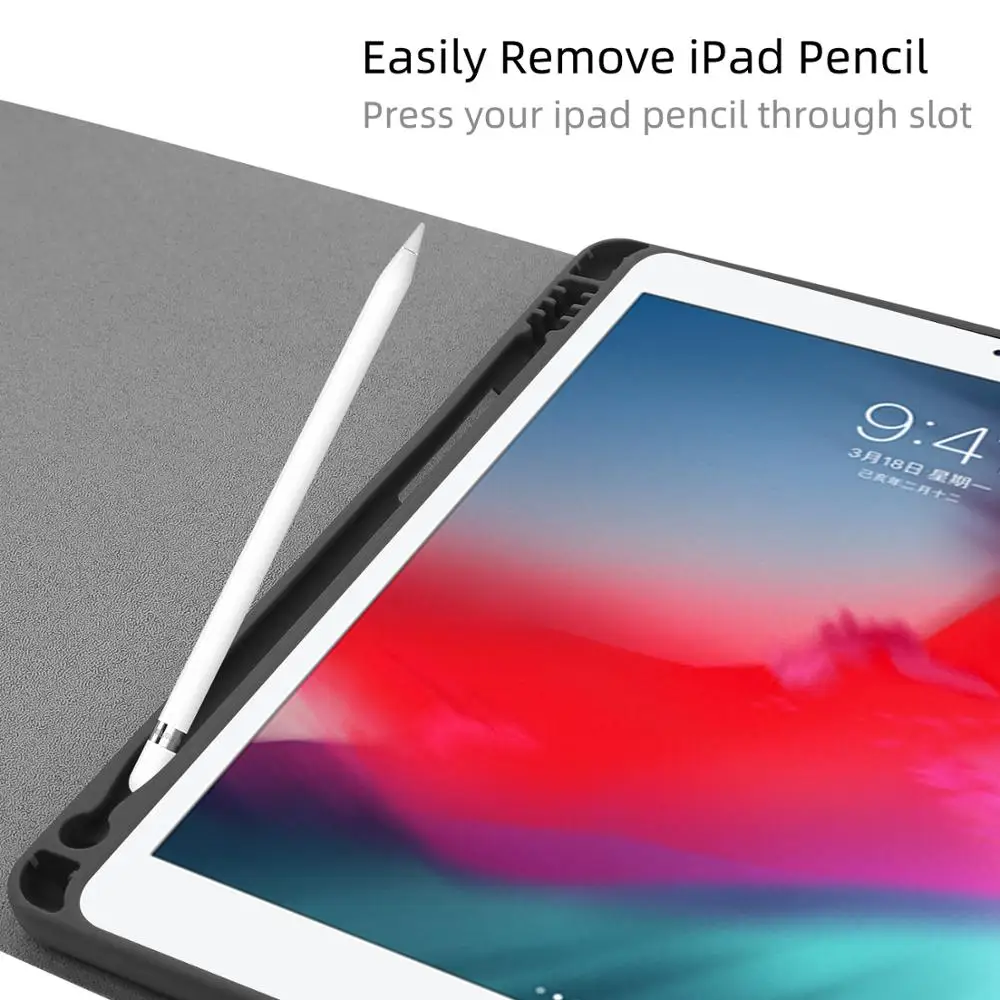 Чехол подставка для клавиатуры с сенсорной панелью iPad Air 3 10 5 2019 Pro 2017 дюймов чехол
