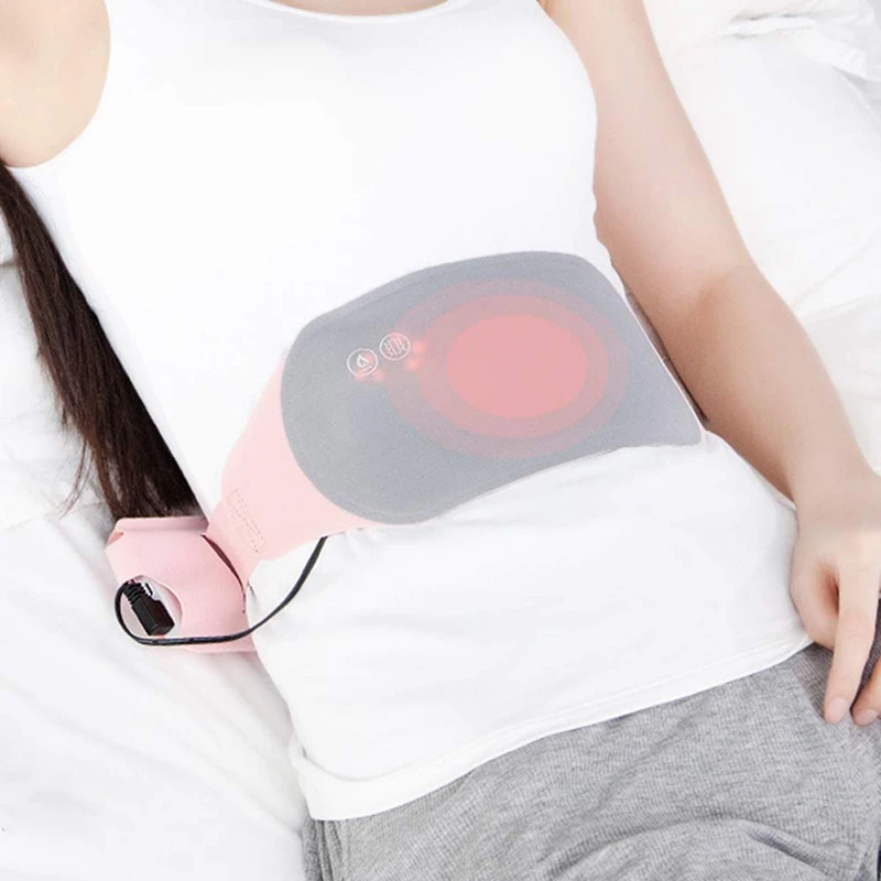 

Warming Belt Heating Pad Therapy Menstrual Cramp Relief Period Pain, Adjustable Temperature (Vibration Massage)