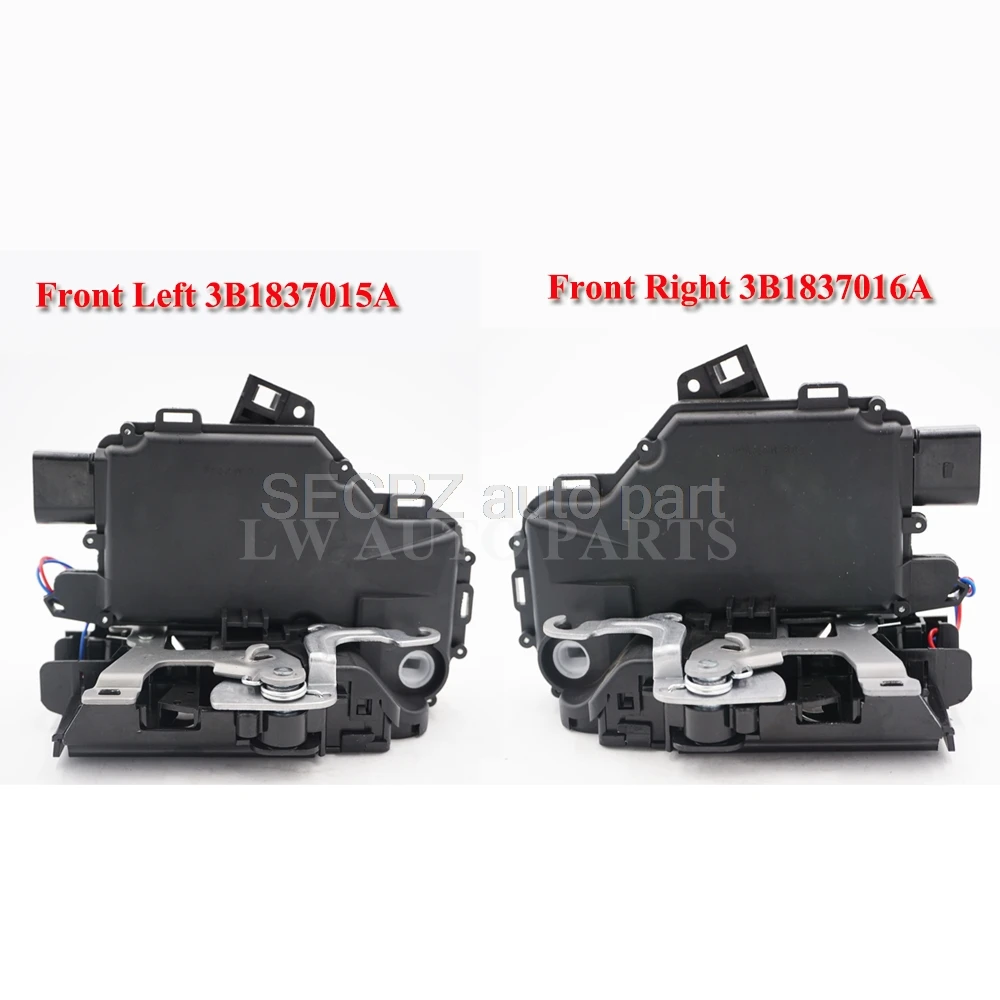 

free shipping pair 2pc Door Lock Actuator & Latch Front 3B1837015A 3B1837016A For VW Rabbit Jetta Passat Golf Beetle GTI