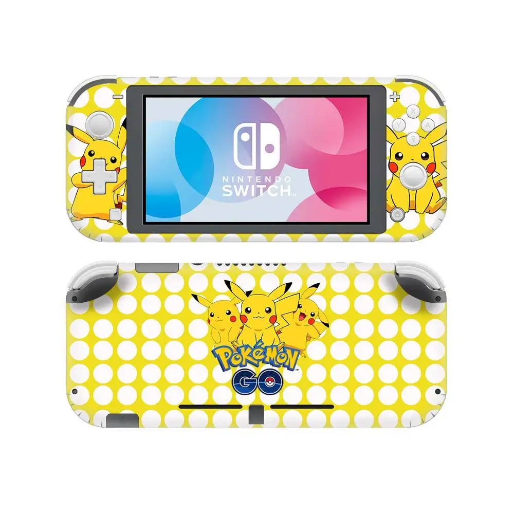 Наклейка Pokemons Skins для консольного контроллера tind Switch Lite защитный винил наклейки NS мини игровые аксессуары-Pikachus