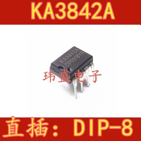 

10 шт. KA3842 KA3842A DIP-8