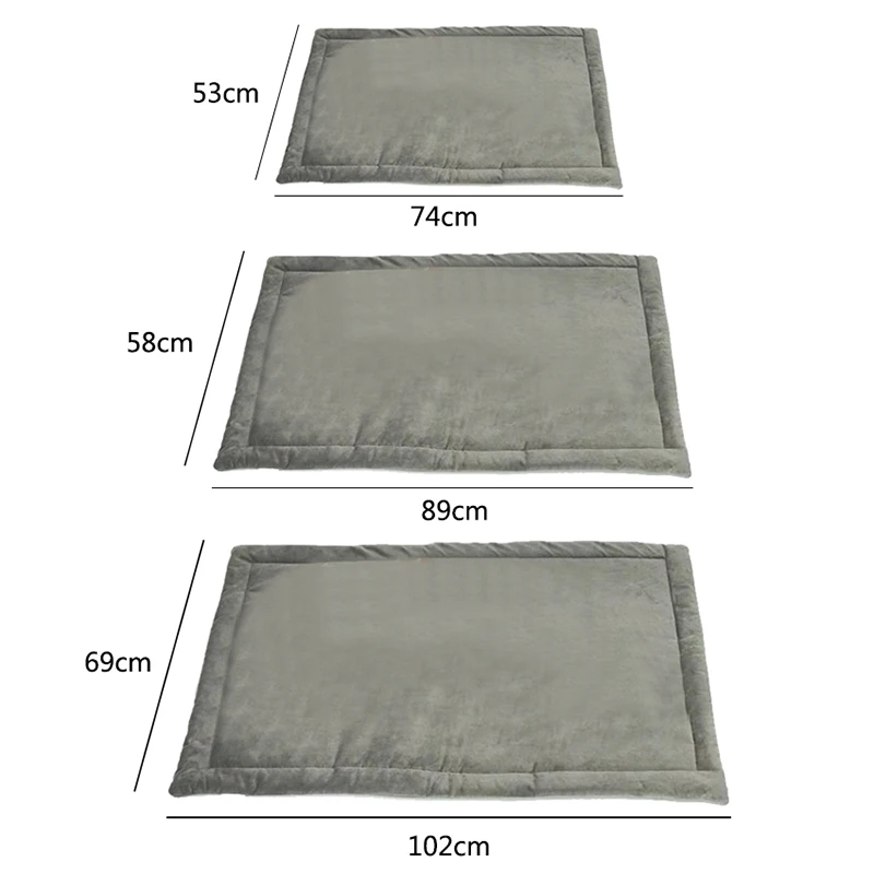 Теплая зимняя кровать для питомцев щенков кошек Конура хлопчатобумажная ткань