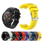 Ремешок силиконовый для смарт-часов Huawei Watch GT Active, спортивный браслет для смарт-часов с NFC, 22 мм