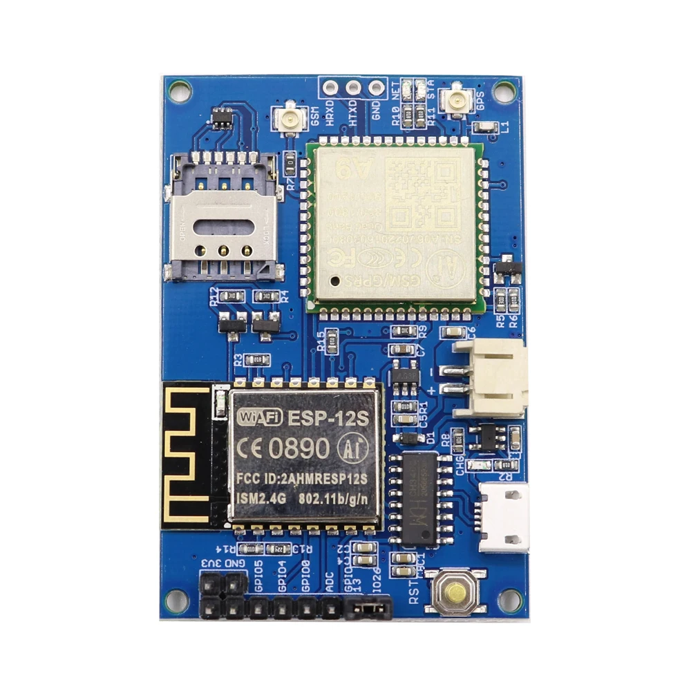 ESP8266 ESP-12S A9 GSM GPRS IOT узел беспроводной модуль макетная плата с все в одном WiFi