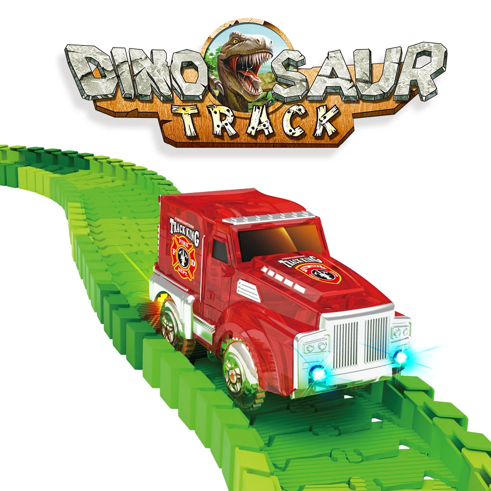 

Universal Accessories Racing Track Toy Magic Glowing Track Educational railway Toys for Children Gifts traffic light