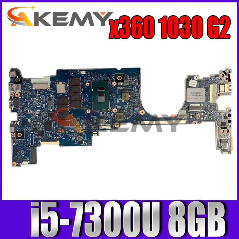

Akemy 920053-601 920053-001 for HP EliteBook x360 1030 G2 Laptop motherboard 6050A2848001-MB-A01 i5-7300U 8GB fully Tested