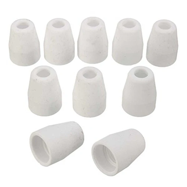 

60 Pcs/Set Ceramic + red copper Air Plasma Cutting Cutter Consumables Extended TIP Nozzles Electrode for PT31 LG40 Torch CUT-50D