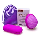 Менструальный многоразовый диск плоский дизайн менструальная чаша Сверхтонкий стерилизующий силиконовый Менструальный диск тампонпрокладка Альтернативная капля