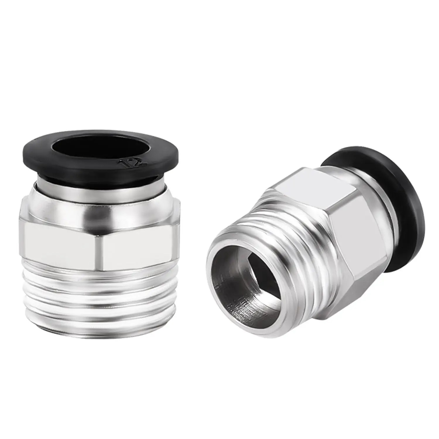 Пневматическая воздушная арматура с разъемом 1/8/1/4/3/8 &quotNPT Male x Fit 5/32" до 1/2