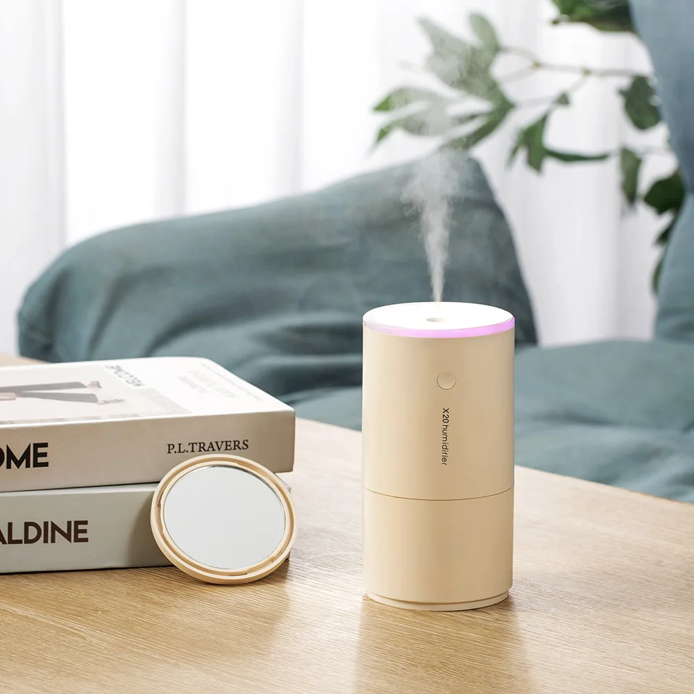 Новый X20 зеркальный увлажнитель с батареей многофункциональный макияжным