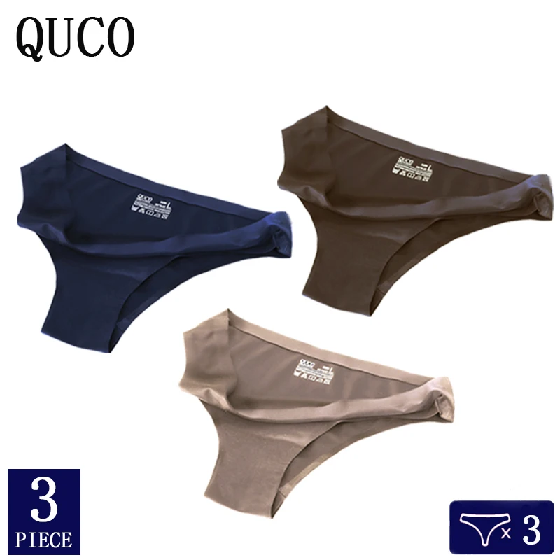 

3pcs/lot women underwear Ladies sexy thong low waist seamless panties women sexy Bikini briefs women