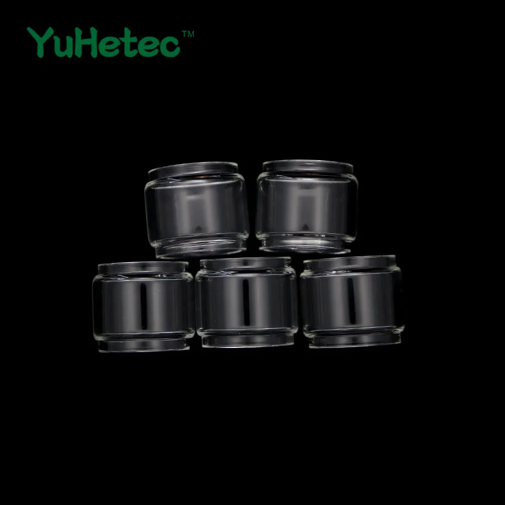 

5PCS YUHETEC Replacement Fatboy Glass Tank for OBS crius 2 Dual Coil RTA / OBS Crius II single Coil