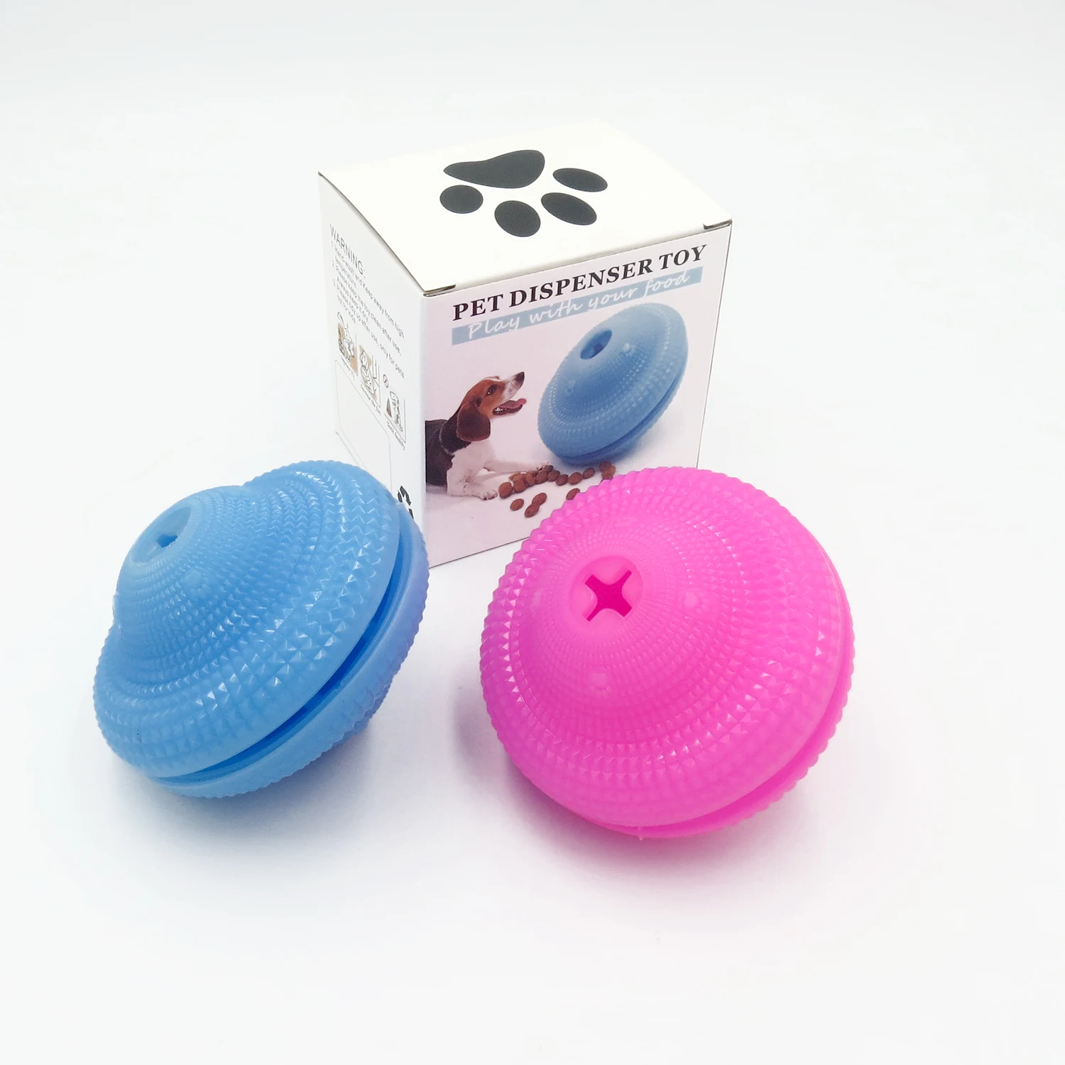 Головоломка гироскопа игрушка для домашней собаки укус резитент еда мяч