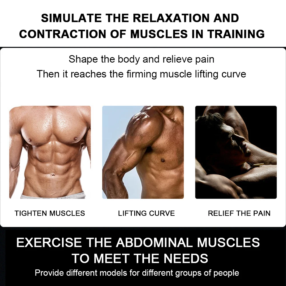 

Smart Slimming Belt EMS Abdomen Fitness Belt USB Rechargeable Waist Trimmer For Men And Women Home Workout