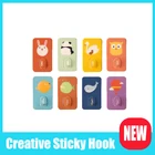1 шт. креативный милый настенный кухонный несущий бытовой неперфорированный присоска бесшовный липкий крючок для кухни