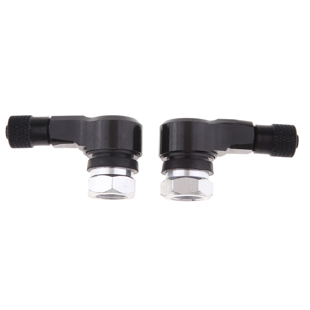 

2x Aluminum Tire/Wheel Air Pressure Valve Stem Caps for Auto-Car-Truck-Bike