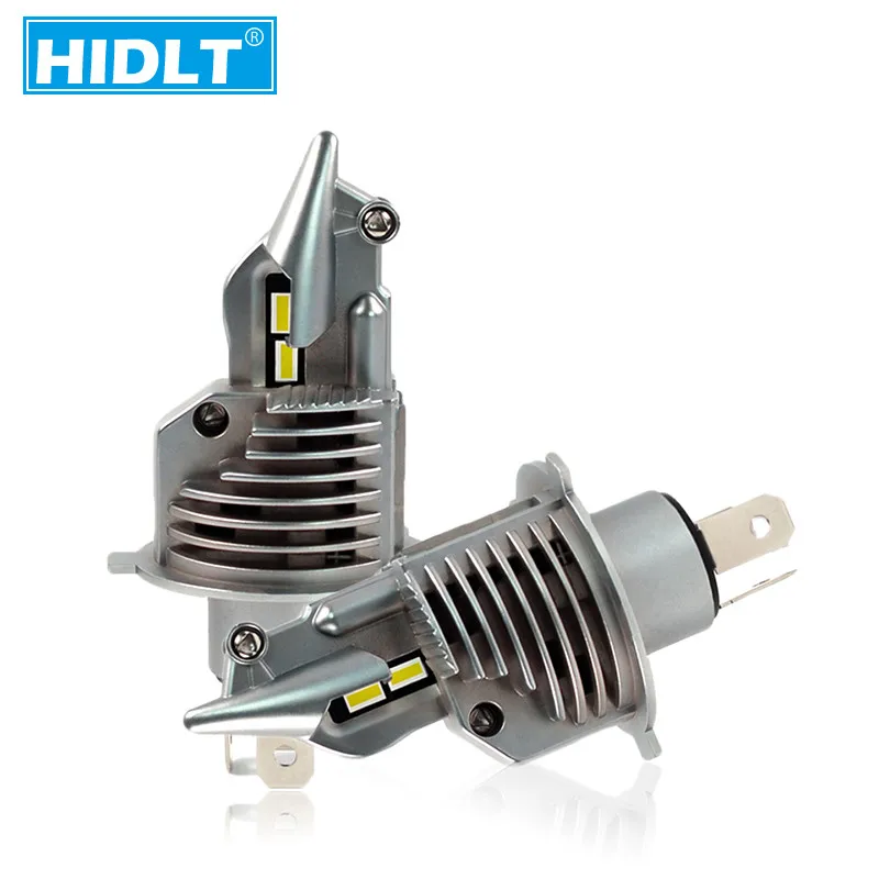 HIDLT истребитель H4 фар автомобиля светодиодный лампы 1:1 Размеры
