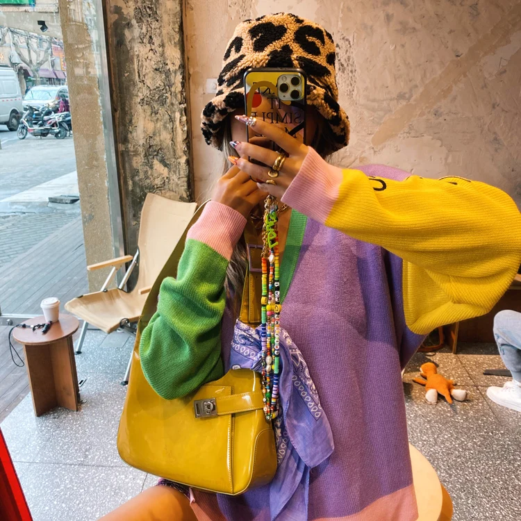 

Rainbow Mask Chain /Non-slip Glasses Chain/Cell Phone Chain Soft Ceramic