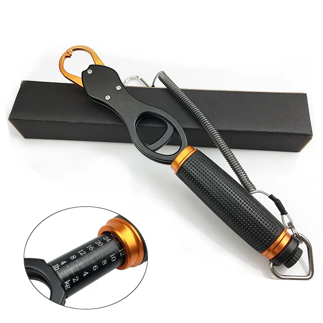 Многофункциональный алюминиевый захват для рыбной губы с весами портативные