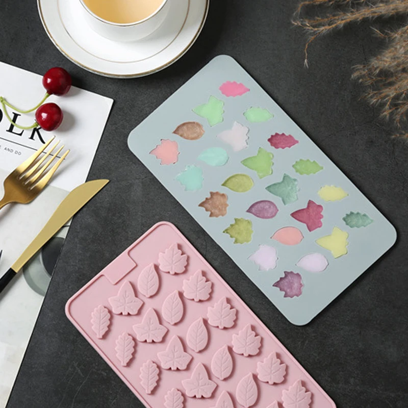 24 даже листья силиконовые формы для торта пищевой защиты окружающей среды DI