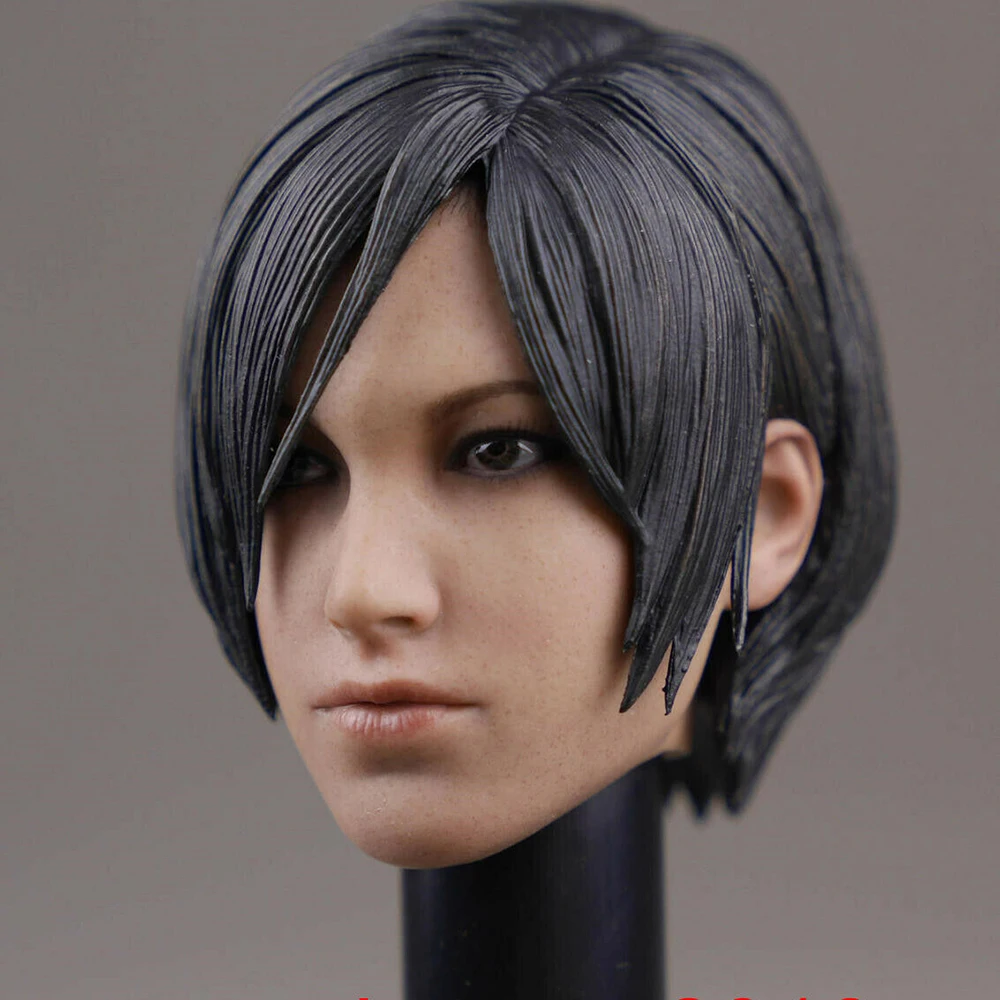 Скульптурная модель головы девушки Ada Wong подходит для 12-дюймовой женской фигуры PH