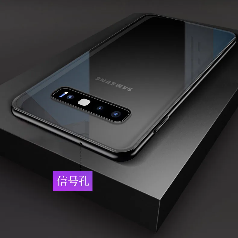 A70 алюминиевая рамка магнит защитный чехол для samsung Galaxy A40 металлический бампер чехол для samsung Galaxy A50 бампер чехол