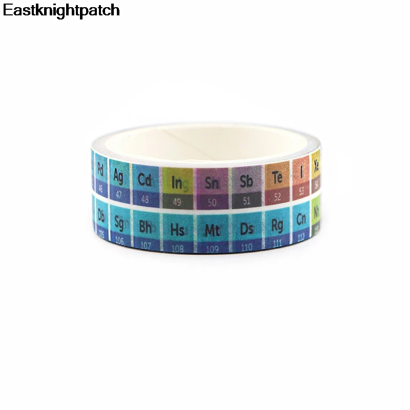 Промежуточная Таблица элементов маскировки Васи бумажная лента сделай сам