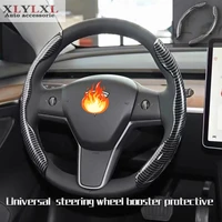 universal anti skid steering wheel booster protective sleeve cover modified accessories decoration for tesla model 3 y s x