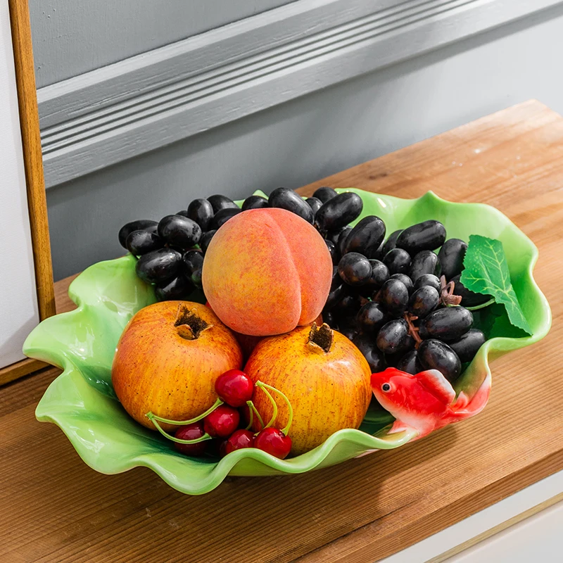 

Fruit dish basket basin dried fruit dish tea table tea point Zen modern home living room creative personality fruit rack