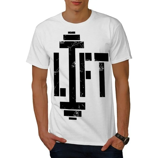 

Wellcoda Weightlifting Fan Mens T-shirt, Be Graphic Design Printed Tee