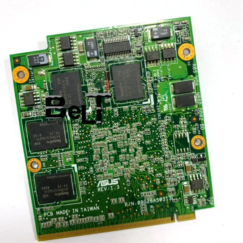9500M GS 9500MGS 512MB G84 625 A2 VGA Видеокарта для ASUS F8S M50S PRO57S X55S X57S V1S VX2S F8Sn Бесплатная