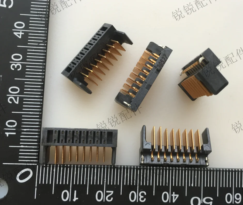 100 шт. новый разъем для аккумулятора ноутбука 8-контактный штекер и гнездо с