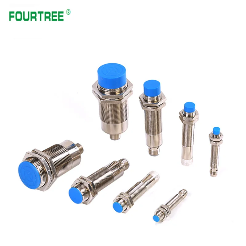 Штепсельный датчик приближения M12 металлический Индуктивный переключатель с