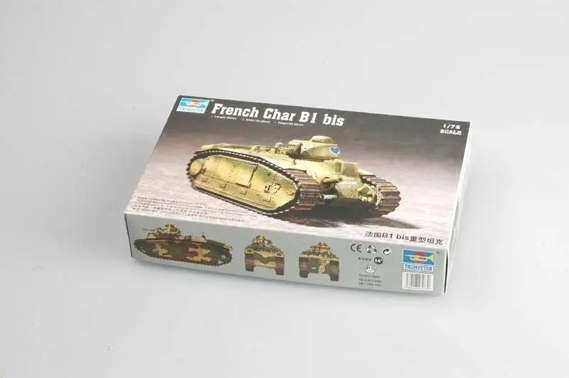 

Trumpeter 1/72 07263 French Char B.1 Bis