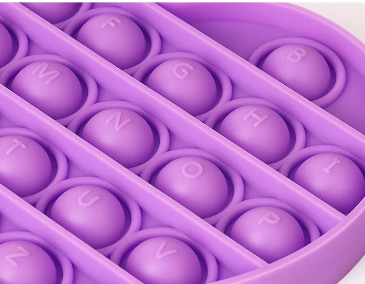 

stress toy Push Bubble Pops Fidget Sensory Toy Anti-stress Game Stress Relief Squishy Pops It Fidget Toys squeeze toy