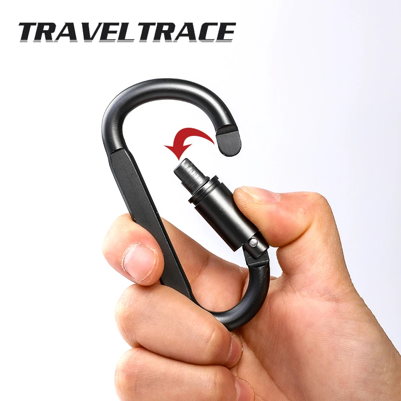 

Мини-карабин для ключей, оборудование для кемпинга, брелок для ключей, зажим для выживания, скалолазания, тактическое снаряжение, кольцо с з...