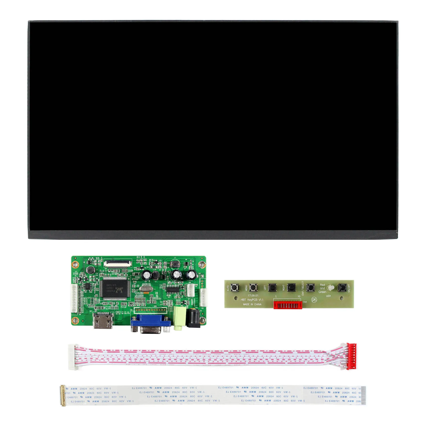 13," ips lcd 13,3 дюймов 1920X1080NV133FHM-N59 экран с HDMI VGA ЖК-контроллером