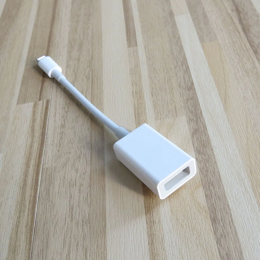 OTG USB адаптер для камеры кабель Lightning наушники миди электрическая клавиатура