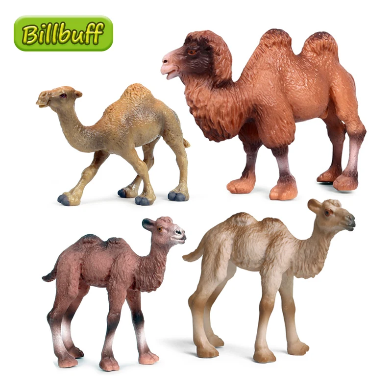 DIY моделирование диких животных ПВХ пустыня модель верблюда экшн фигурки