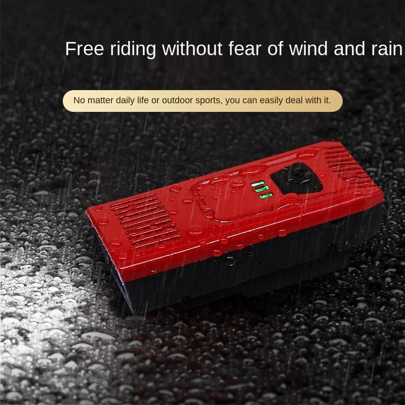 

Portable Bright Bicycle Headlight USB Charging Mountain Bicycle Lights Outdoor Riding Power Display Lighting Lamp