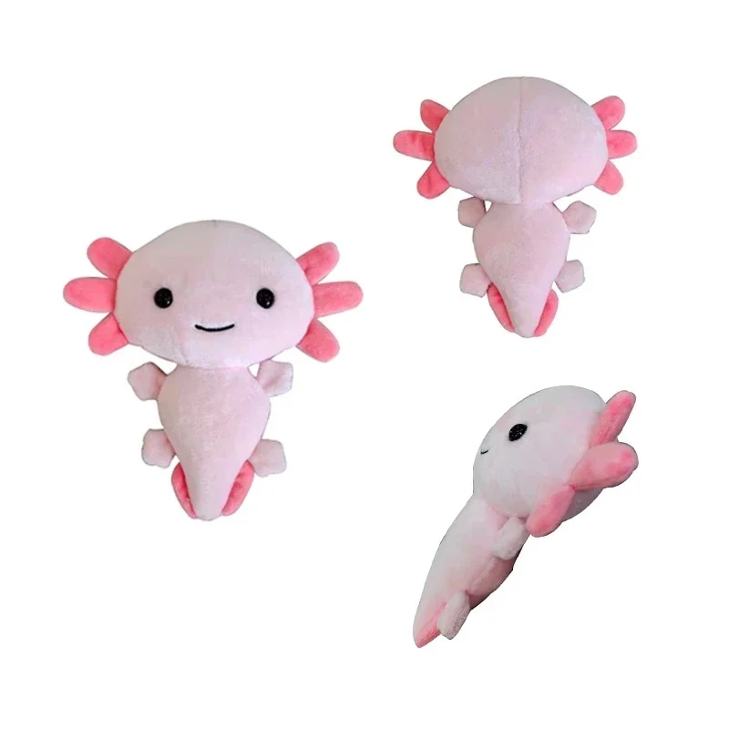 Kawaii Axolotl плюшевые игрушки животные фигурки Куклы Мультяшные мягкие розовые куклы